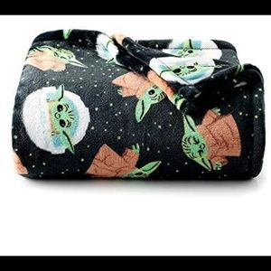 New baby yoda throw blanket